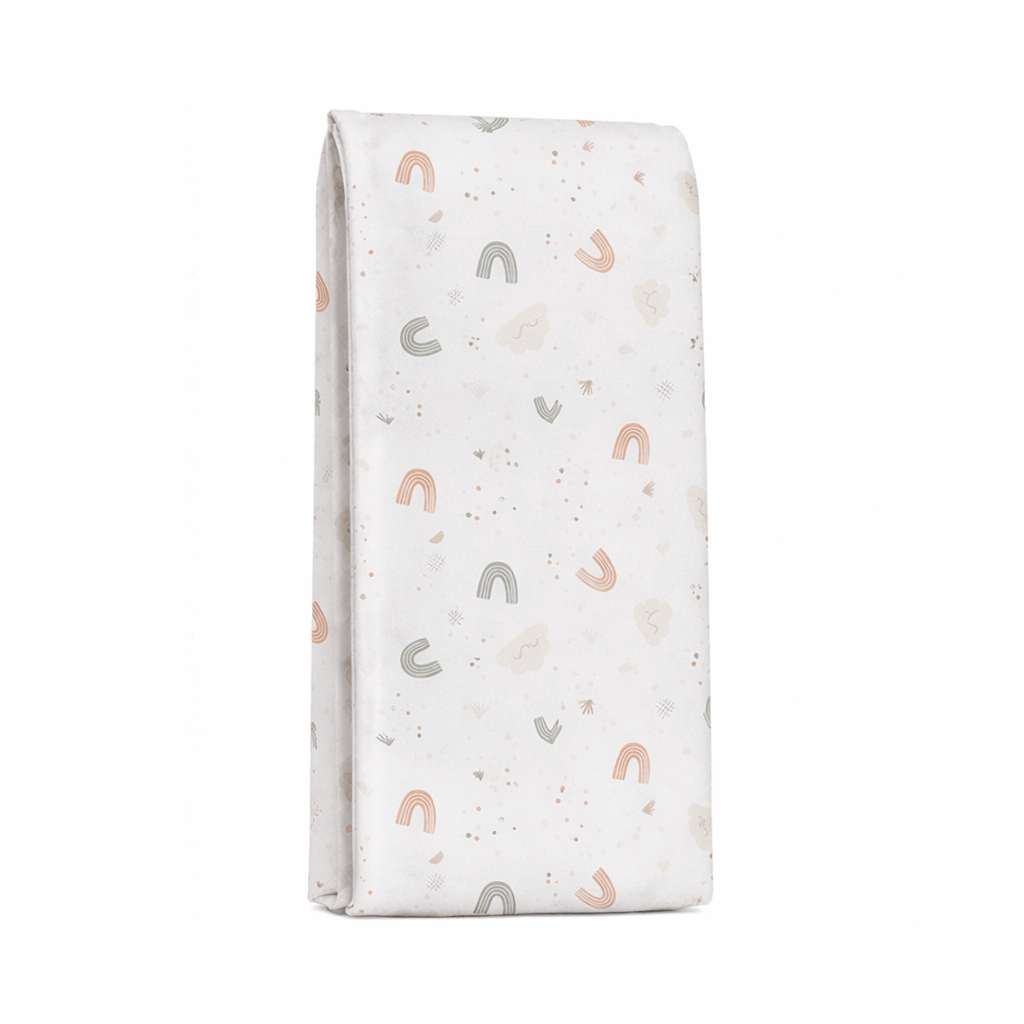 Tapis à langer pliant 40x58 cm - Matelas à langer nomade PVC - Arc en ciel