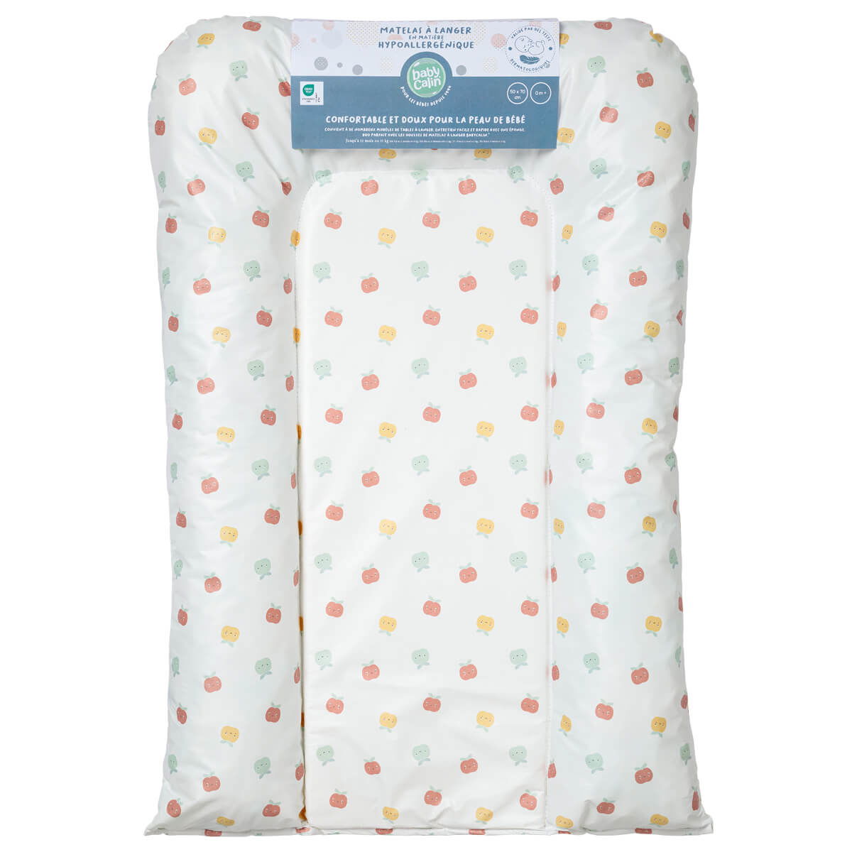 Matelas à langer Flocon Hypoallergénique 50x70 cm - Smoothie -