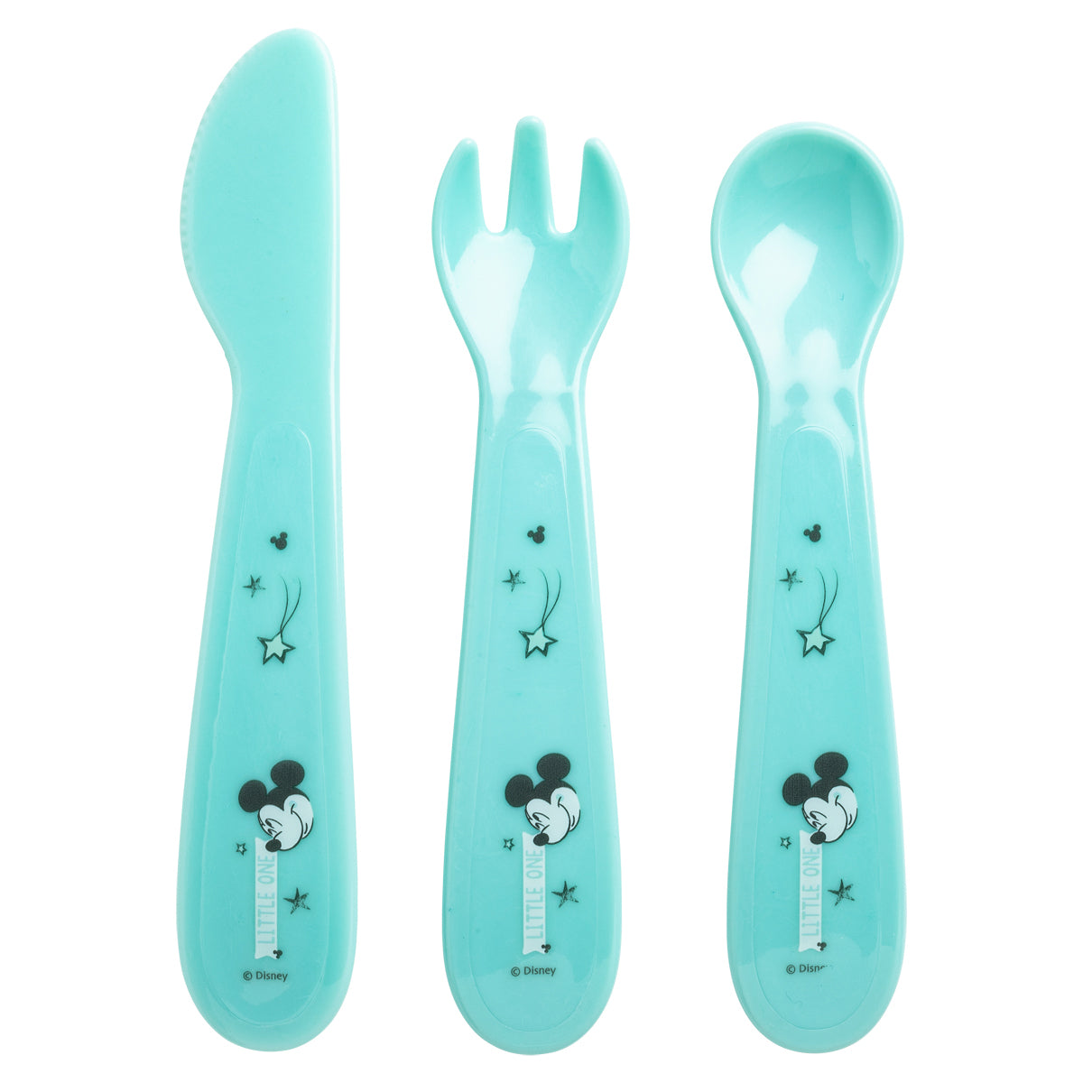 3 couverts bébé en silicone Mickey Little One Disney Baby - BB Malin