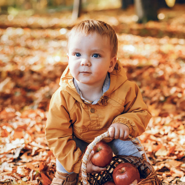 bébé en automne