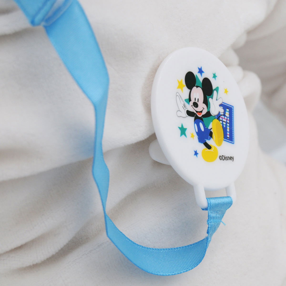 Attache tétine ruban Disney Mickey Bloom - 