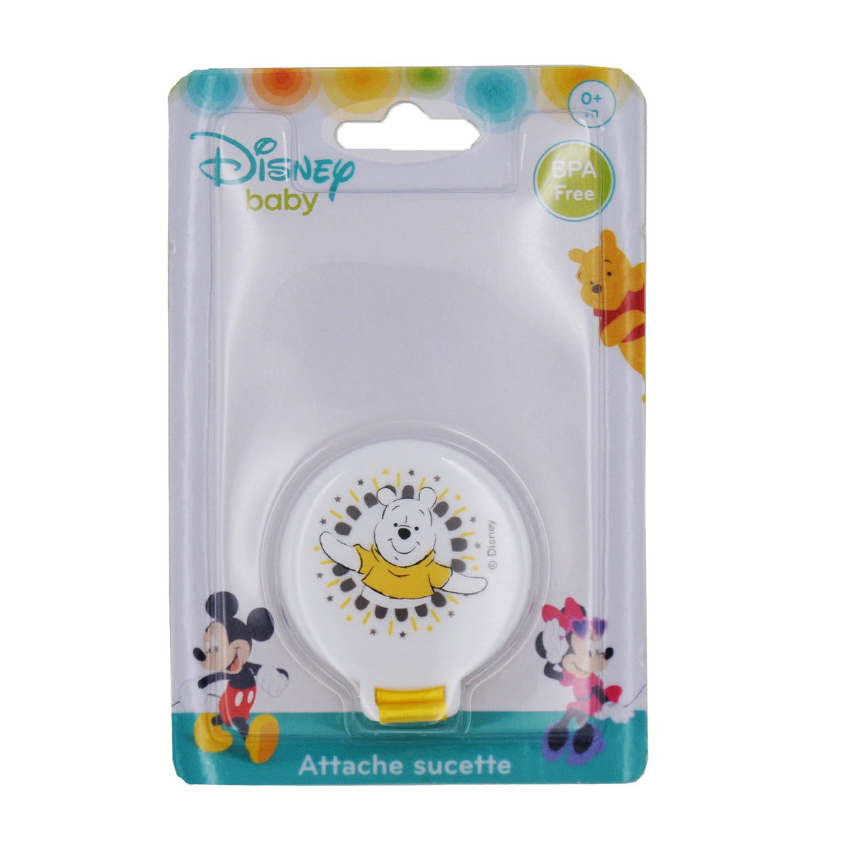 Attache tétine ruban Disney Winnie Hunny - 