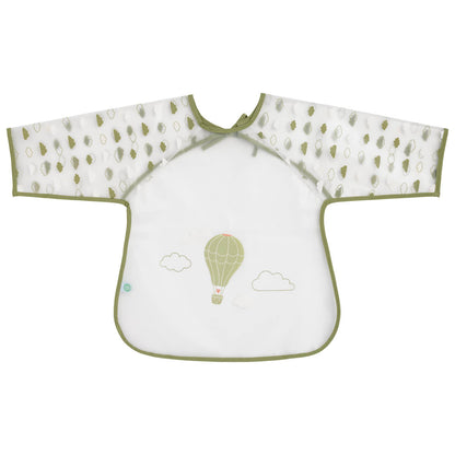 Bavoir bébé 37x42 cm imperméable - Bavoir tablier 12 mois - Montgolfière