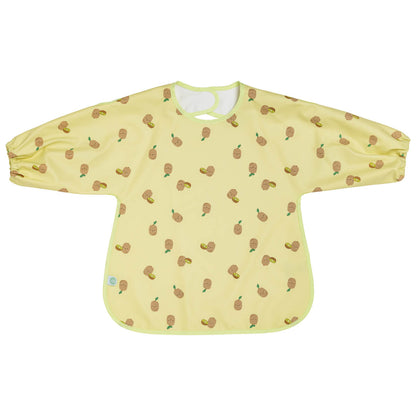 Bavoir bébé 37x42 cm imperméable - Bavoir tablier 12 mois - Fruity Kiwi