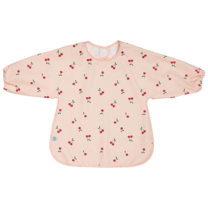 Bavoir bébé 37x42 cm imperméable - Bavoir tablier 12 mois - Fruity Cerise