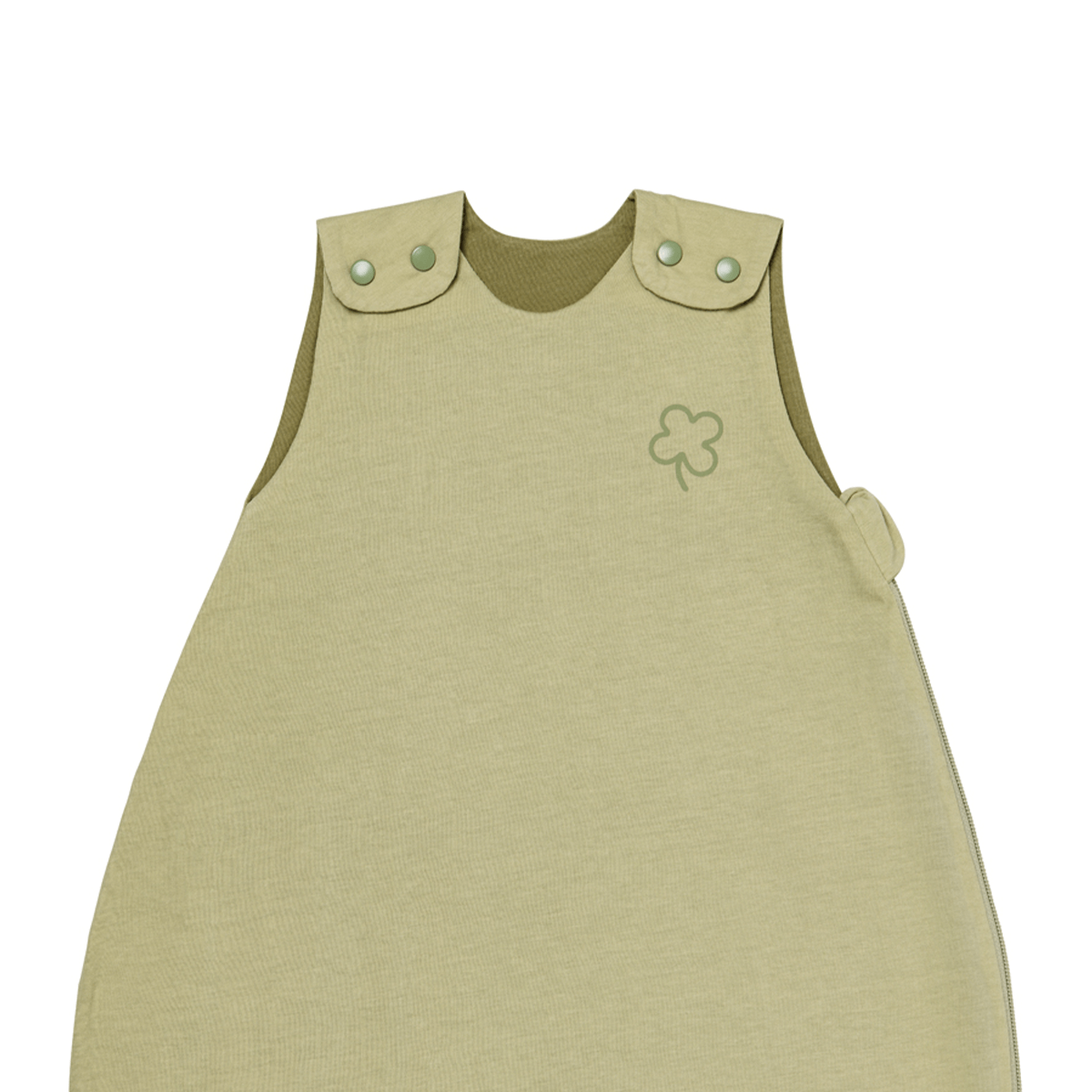 Gigoteuse été 0-6 mois 65 cm - Gigoteuse Tog 0,5 pour bébé - Tilleul Trèfle