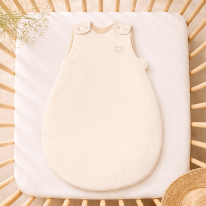 Gigoteuse été 0-6 mois 65 cm - Gigoteuse Tog 0,5 pour bébé - Sable Ourson