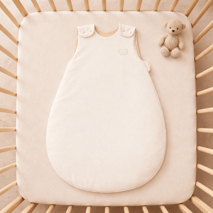 Gigoteuse hiver 0-6 mois 65 cm - Gigoteuse Tog 3,5 pour bébé - Sable Ourson