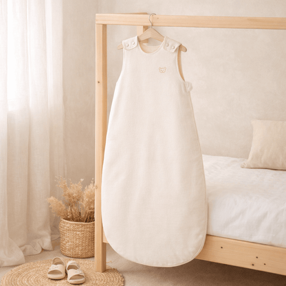Gigoteuse été 6-24 mois 90 cm - Gigoteuse Tog 0,5 pour bébé - Sable Ourson