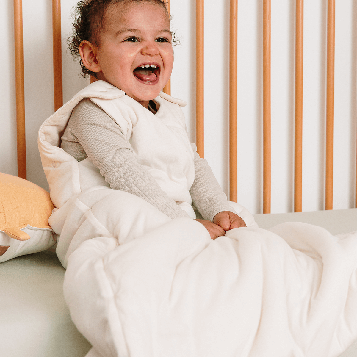 Gigoteuse hiver 6-36 mois 110 cm - Gigoteuse Tog 3,5 pour bébé - Sable Ourson