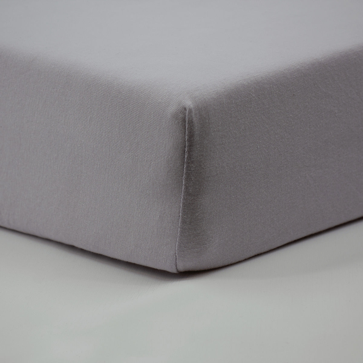 Drap-housse bébé 45x85 cm - Drap housse berceau - Uni Jersey Gris