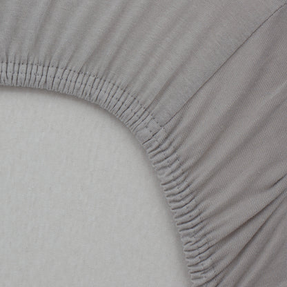 Drap-housse bébé 45x85 cm - Drap housse berceau - Uni Jersey Gris