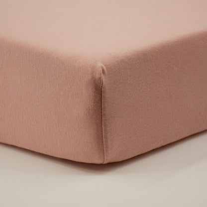 Drap-housse bébé 45x85 cm - Drap housse berceau - Uni Jersey Rose