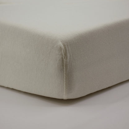 Drap-housse bébé 45x85 cm - Drap housse berceau - Uni Jersey Écru