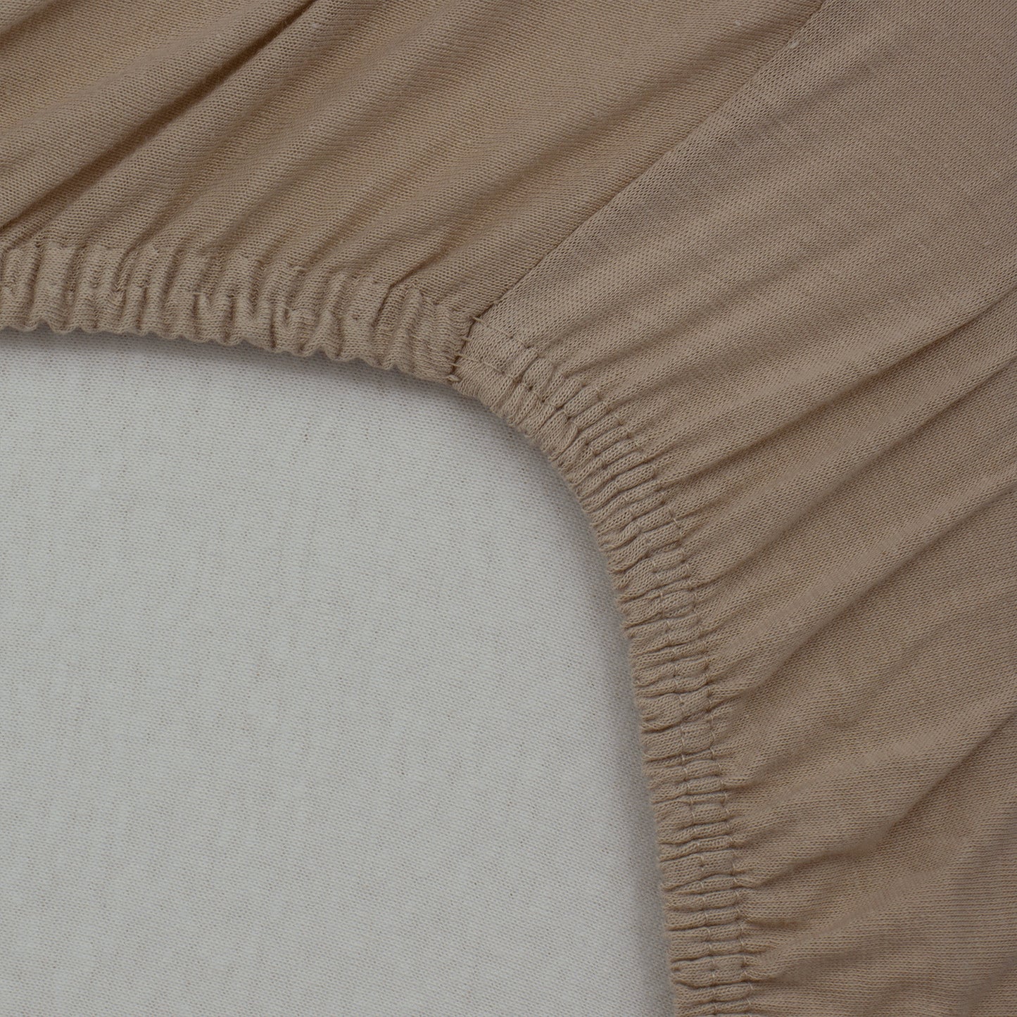 Drap-housse bébé 45x85 cm - Drap housse berceau - Uni Jersey Taupe