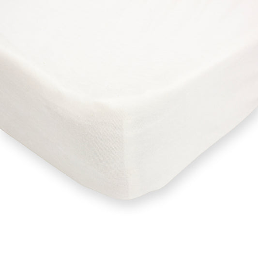 Drap housse uni 40x80 cm - Ecru - BB Malin coin