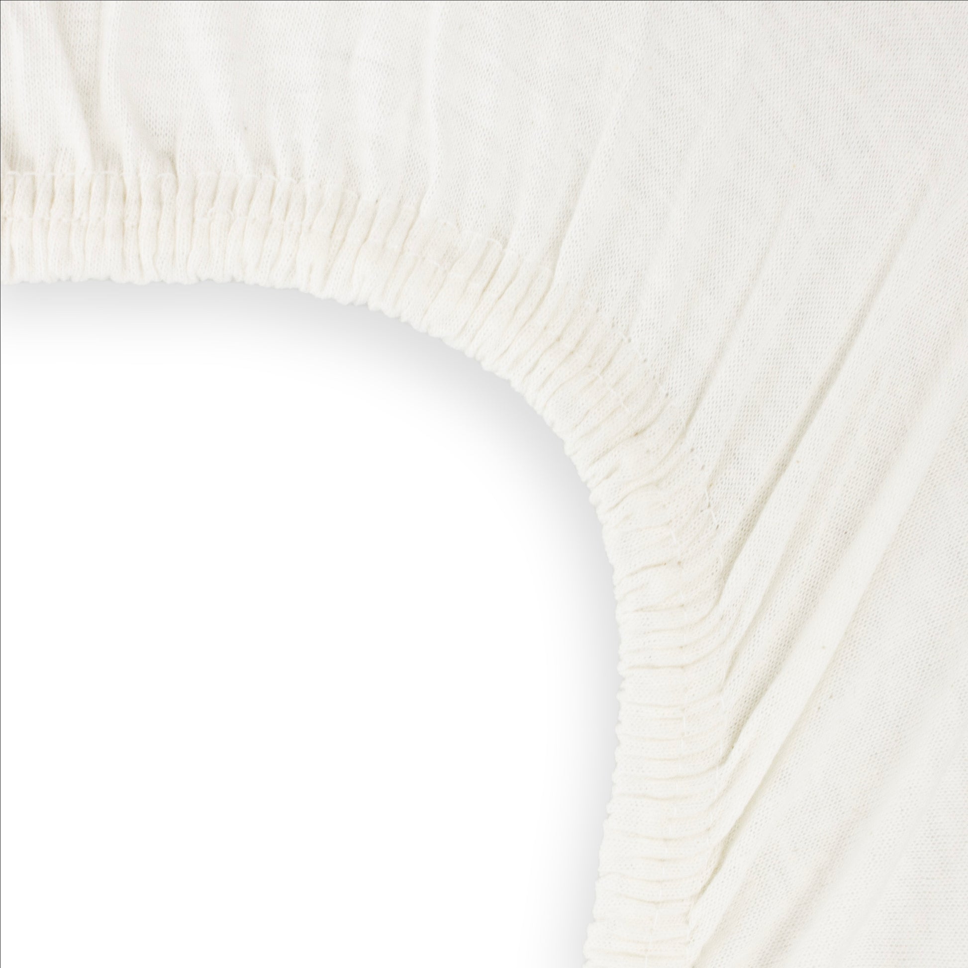 Drap housse uni 40x80 cm - Ecru - BB Malin élastique