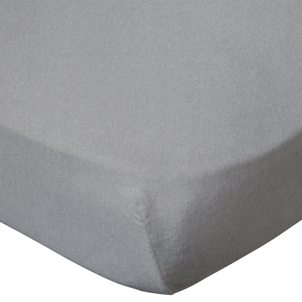 Drap-housse 60x120 cm x2 pcs en Coton Étoiles Grises / Gris