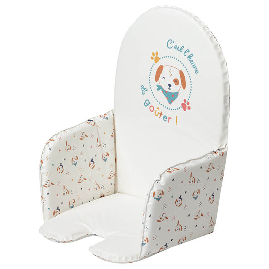 Coussin de chaise haute pour bébé avec bretelles matelassées et