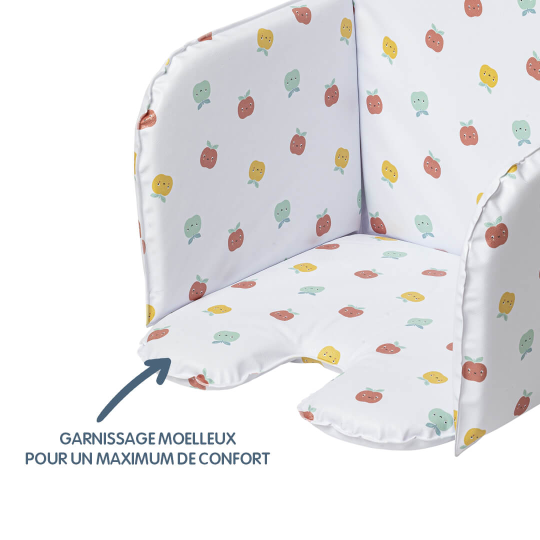 Coussin de chaise universel en PVC - Smoothie Pomme