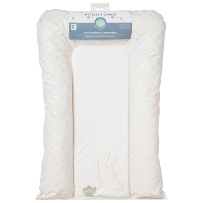 Matelas à langer 50x70 cm Flocons en PVC Greenland Lapins