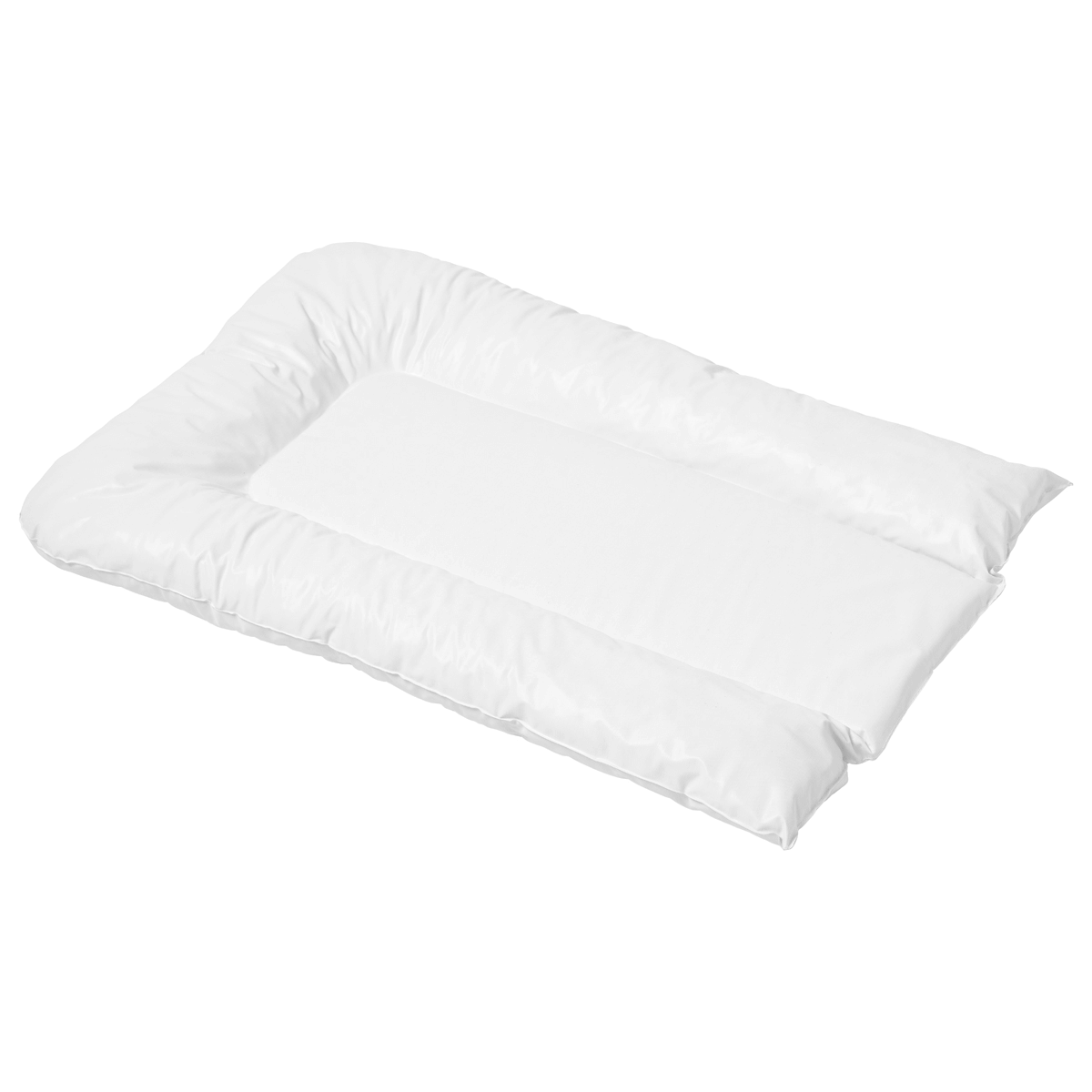 Matelas à langer Flocons 50x70 cm - Matelas à langer pour bébé en PVC - Blanc