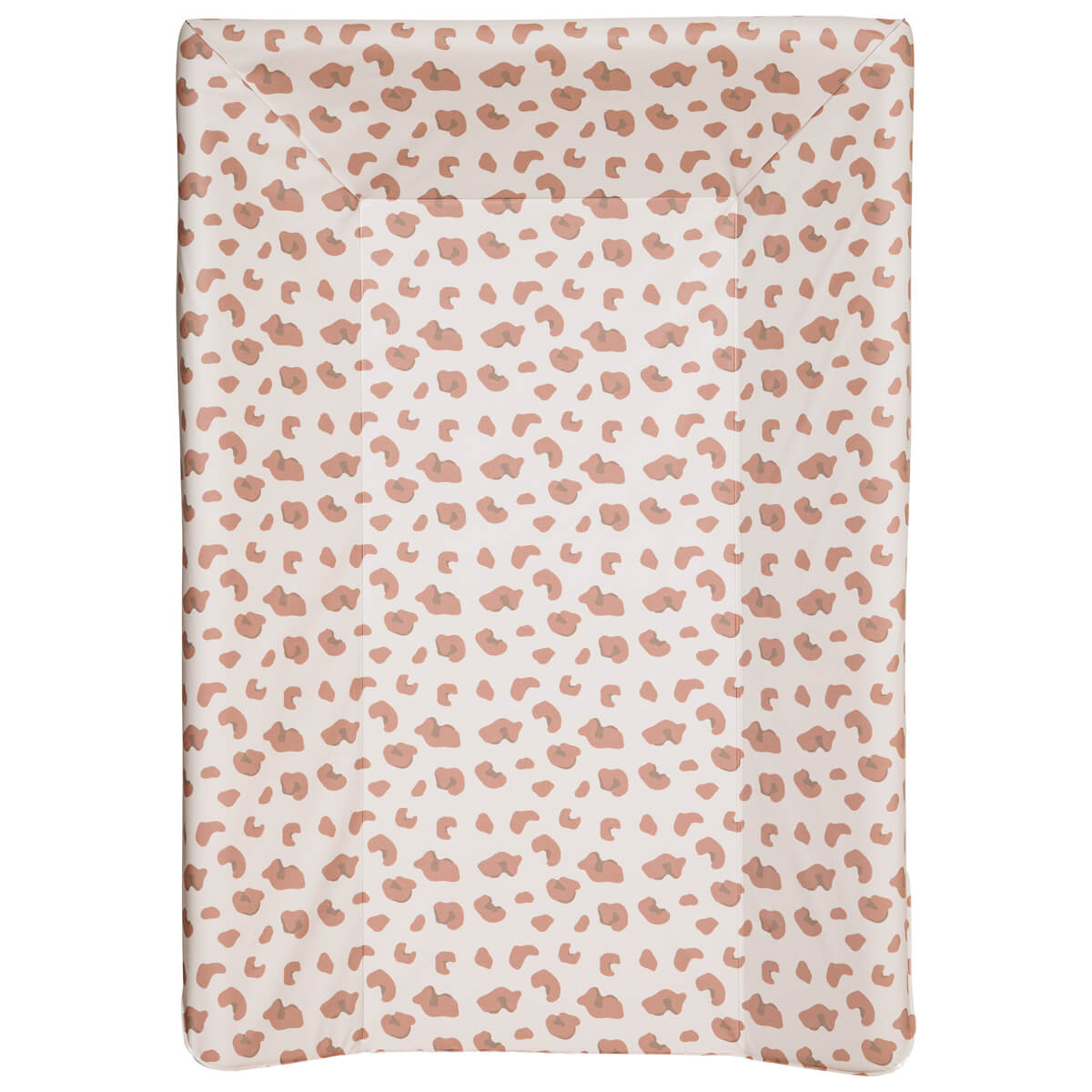 Matelas à langer Luxe 50x70 cm avec tétière - Matelas à langer pour bébé en PVC - Léopard