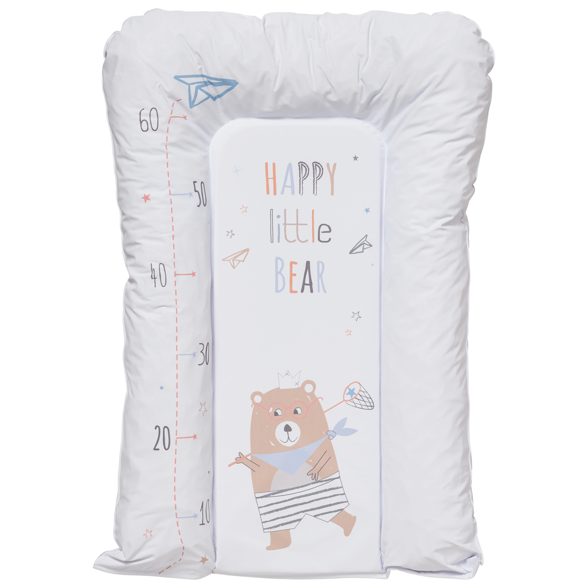 Matelas à langer Flocons 50x70 cm - Matelas à langer pour bébé en PVC - Little Bear