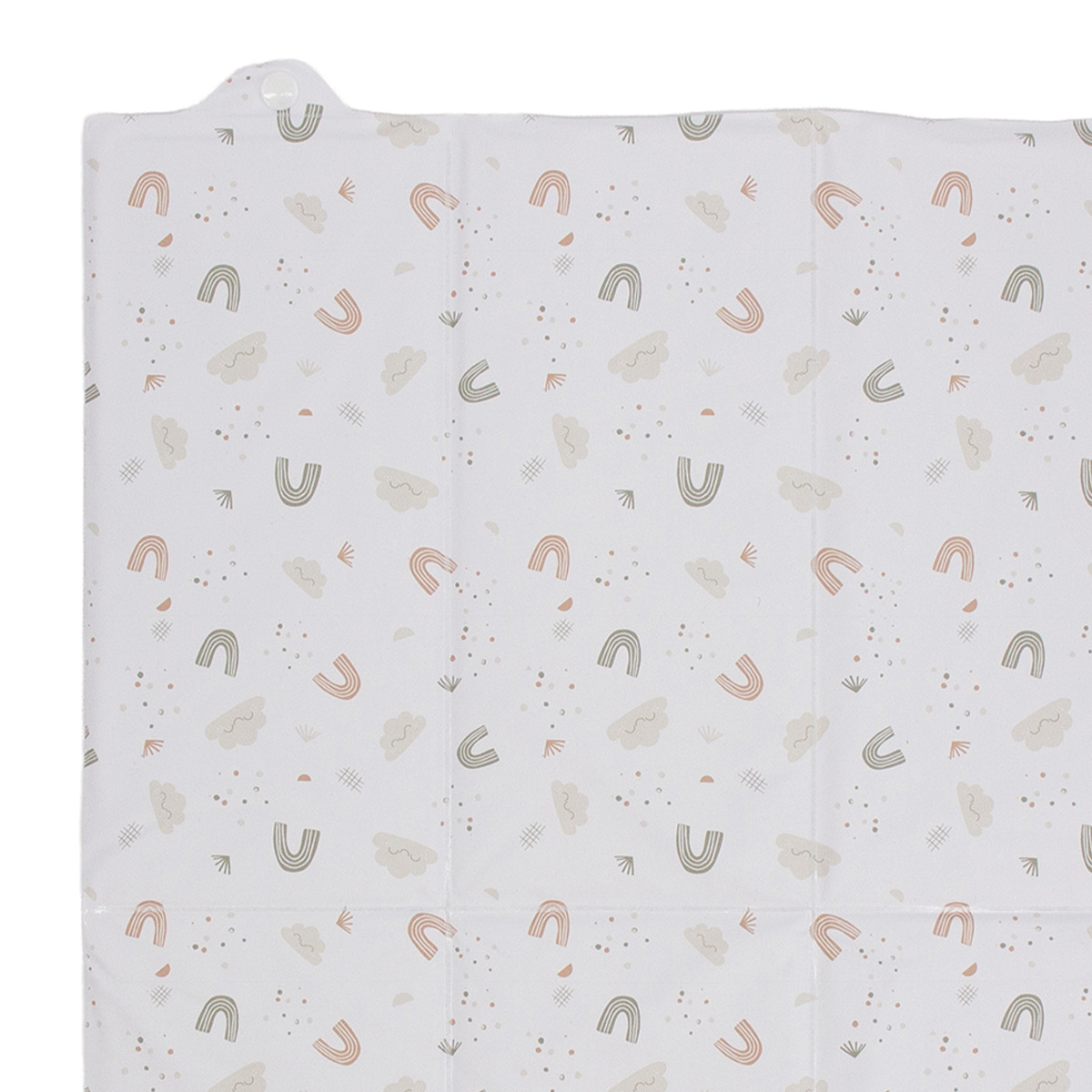Tapis à langer pliant 40x58 cm - Matelas à langer nomade PVC - Arc en ciel