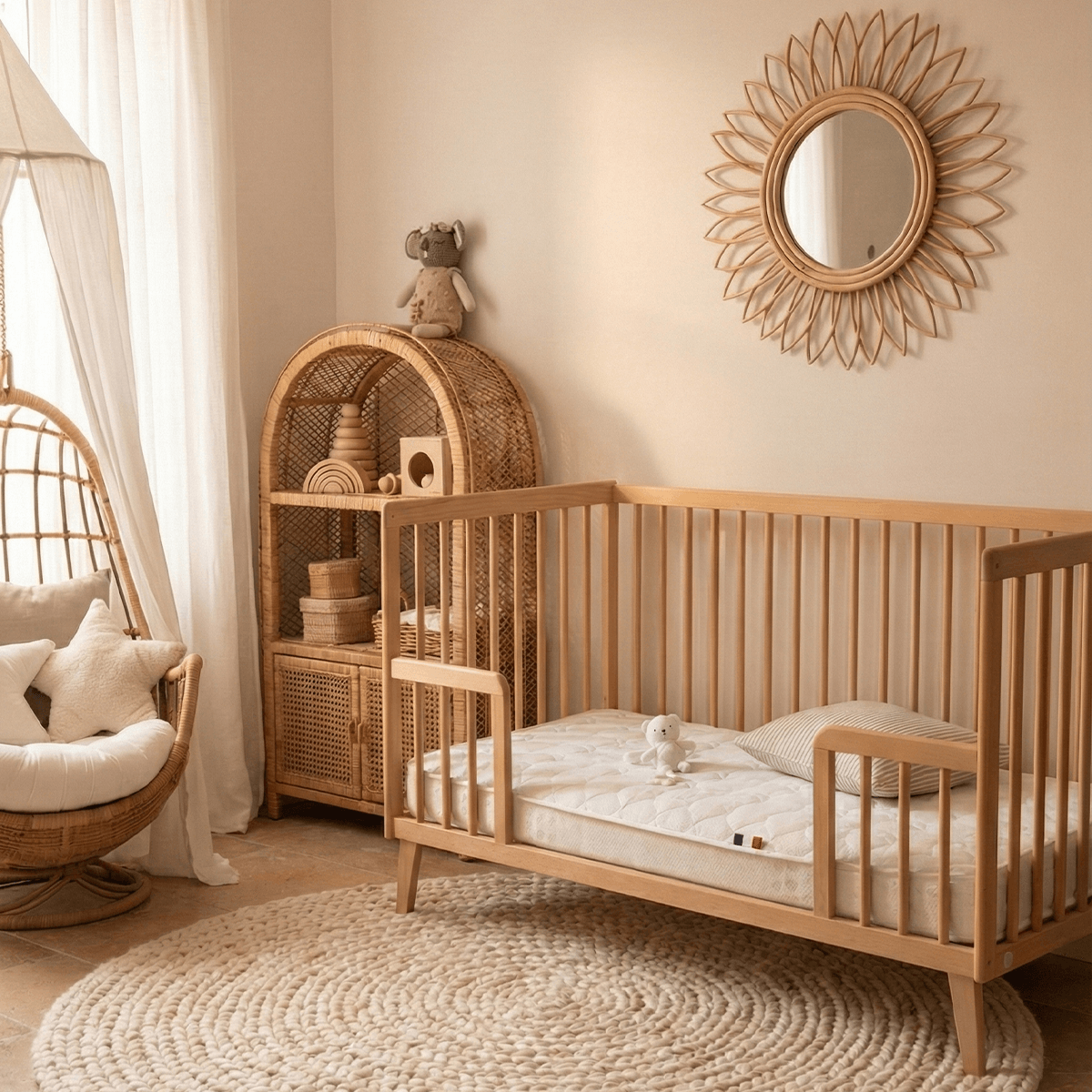 Matelas bébé Permier Rêve - Matelas 60x120 cm - Soutien équilibré et ferme