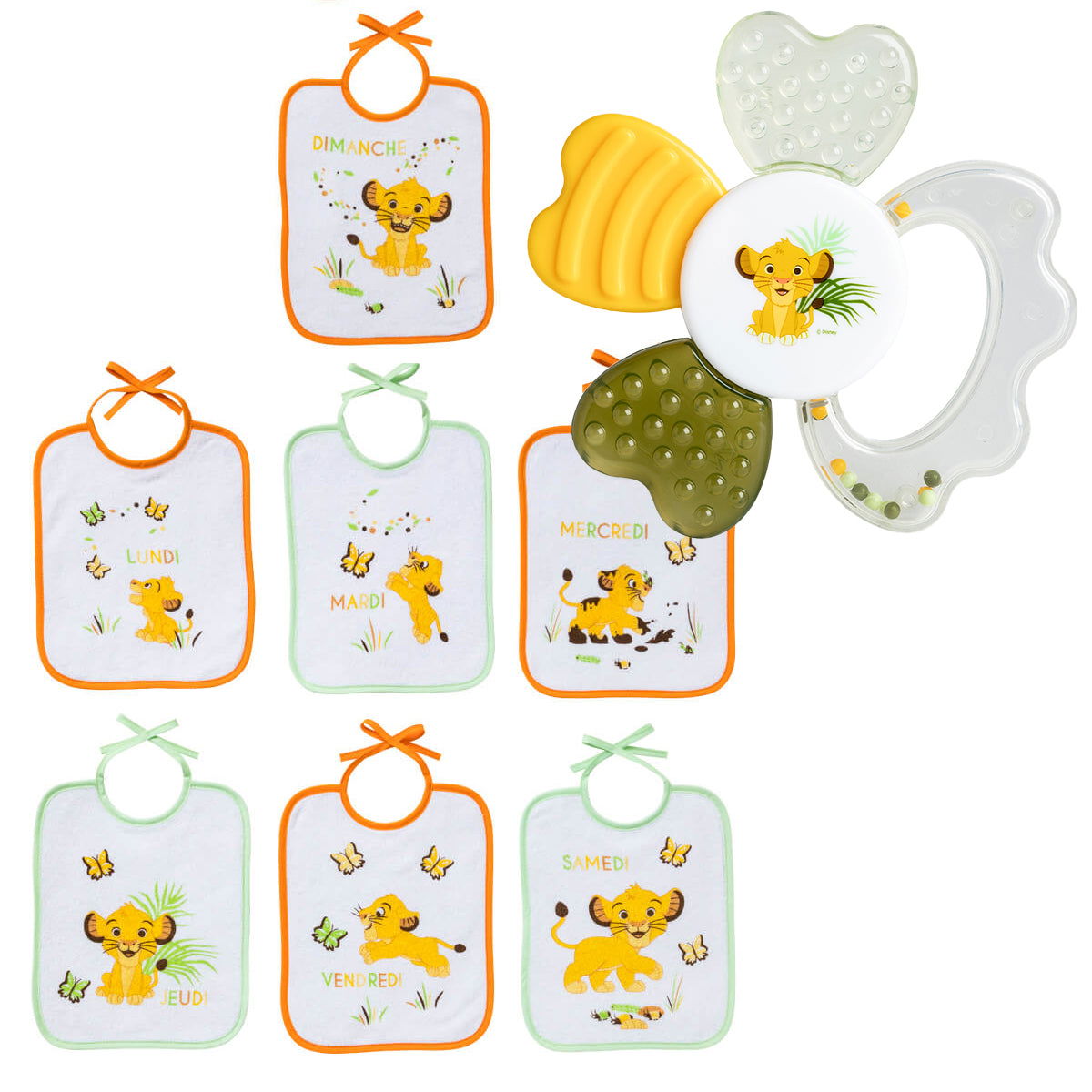 BB Kit - Repas Naissance Roi Lion Jungle - Disney Baby