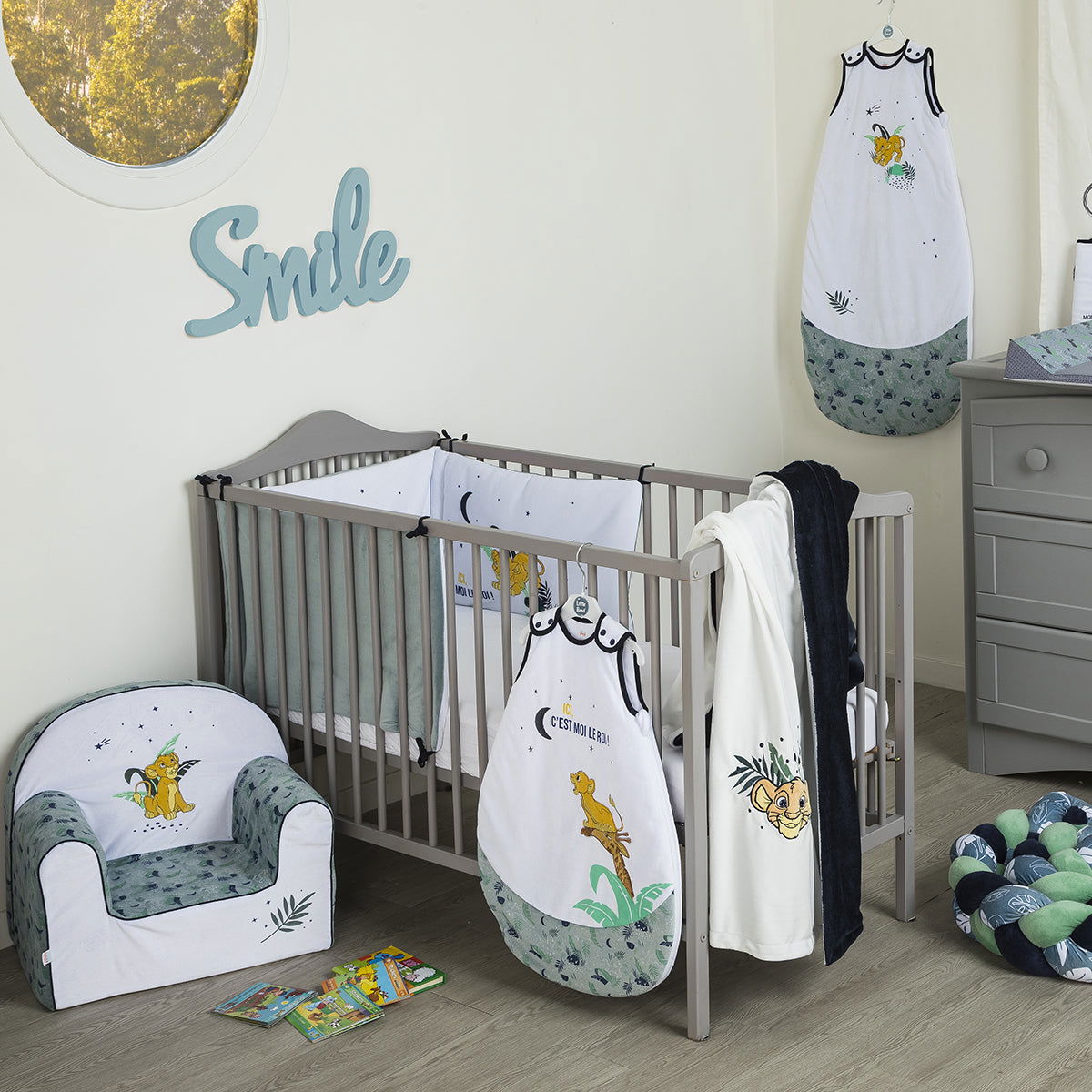 BB Kit - Sommeil Mobile et Tour de lit Roi Lion Star - Little Band