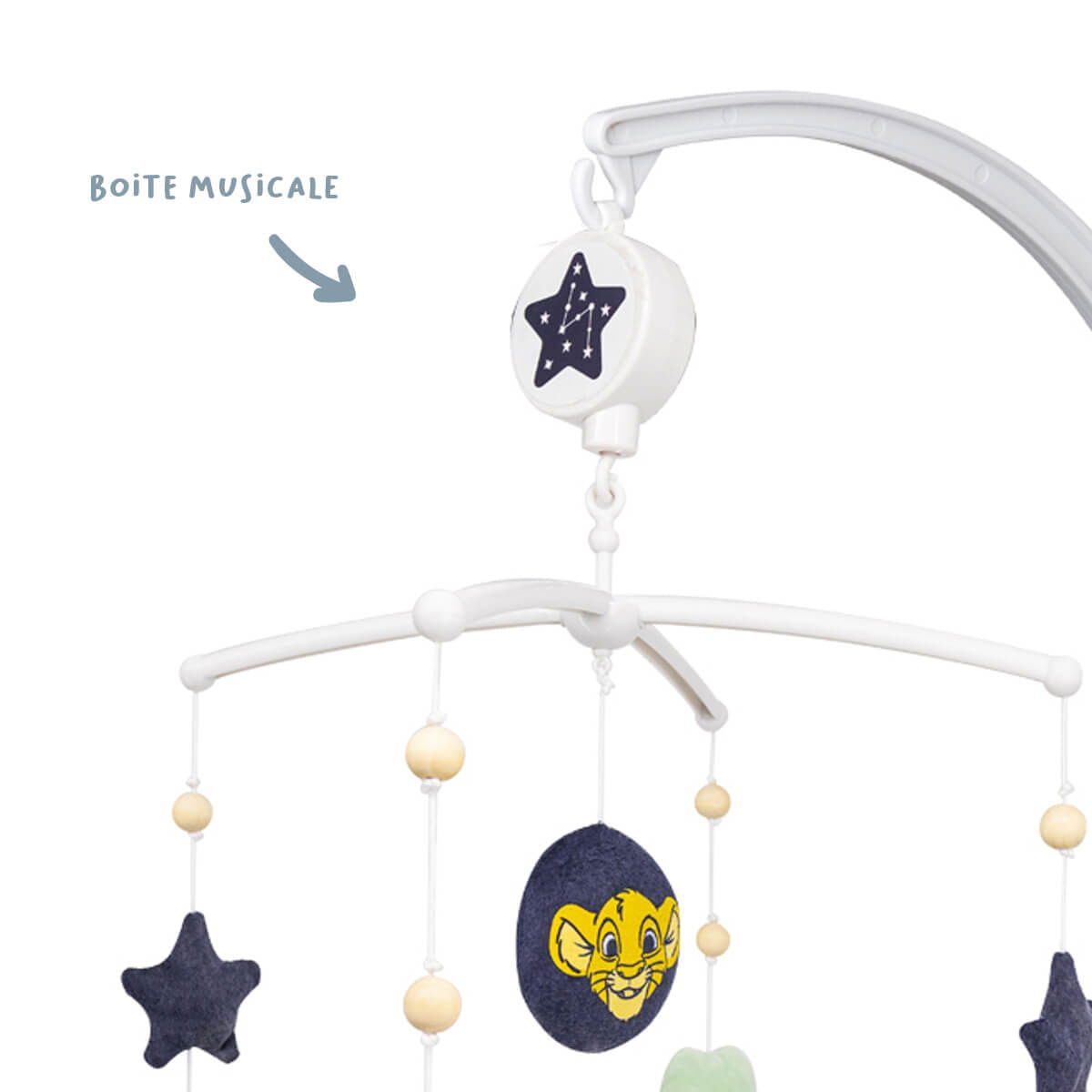 BB Kit - Sommeil Mobile et Tour de lit Roi Lion Star - Little Band