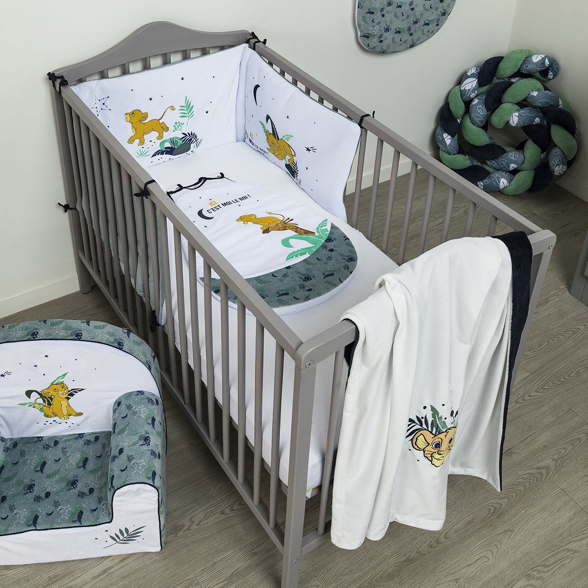 BB Kit - Sommeil Mobile et Tour de lit Roi Lion Star - Little Band