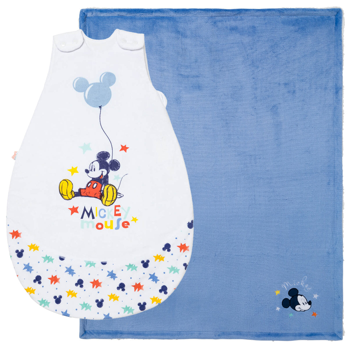 BB Kit - Sommeil naissance Mickey Cool - Couverture + Gigoteuse Hiver