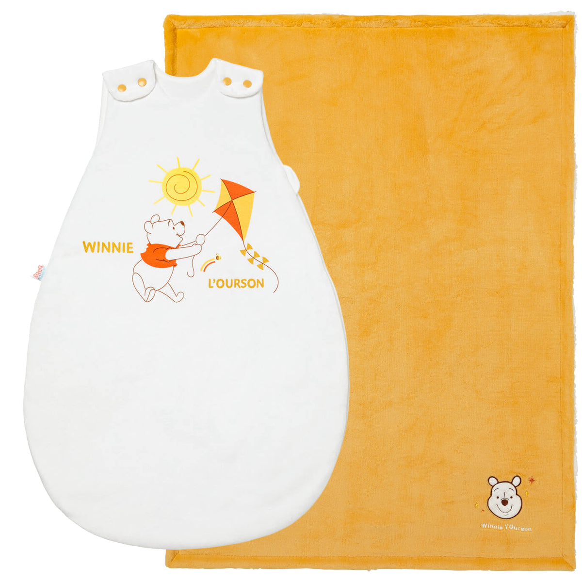 BB Kit - Sommeil naissance Winnie Retro - Couverture + Gigoteuse Hiver