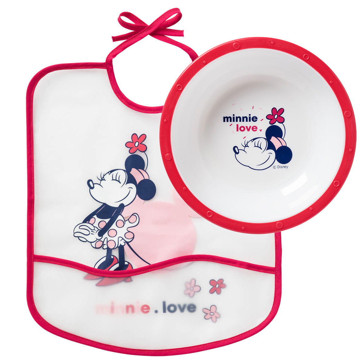 BB Kit - Vaisselle 6 mois Minnie Confettis - Disney Baby