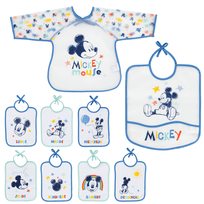 BB Kit - Bavoirs 0-18 mois Mickey Cool