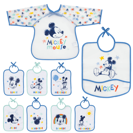BB Kit - Bavoirs 0-18 mois Mickey Cool
