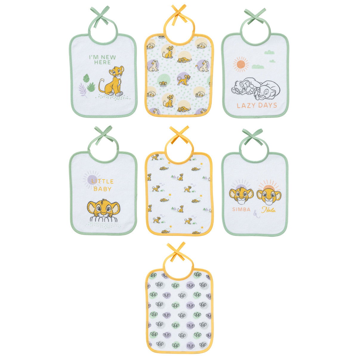 BB Kit - Bavoirs 0-18 mois Roi Lion Cosy Time - BB Malin
