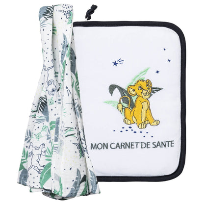 BB Kit - Hygiène Carnet de santé et Lange Roi Lion Star - Little Band