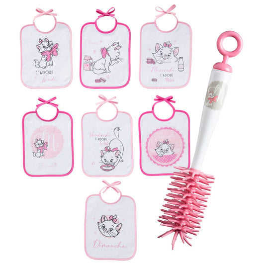 BB Kit - Repas Naissance goupillon et bavoirs Marie - BB Malin