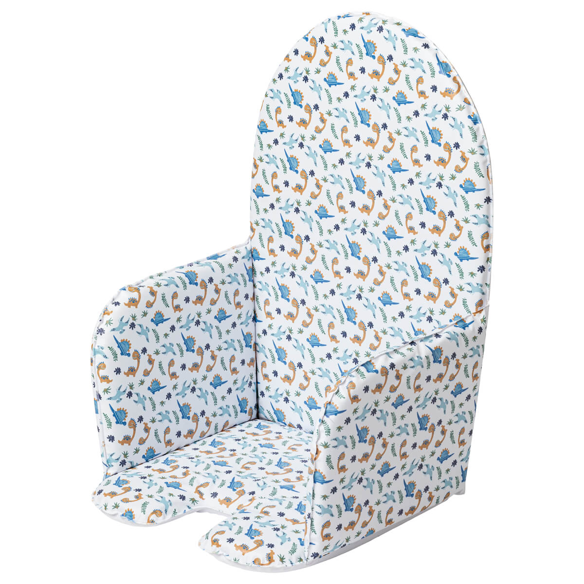 BB Kit repas - Tablier et Coussin de chaise haute Funny Dino - 12 mois - BB Malin