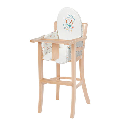 BB Kit repas - Tablier et Coussin de chaise haute Toutou - 12 mois - BB Malin