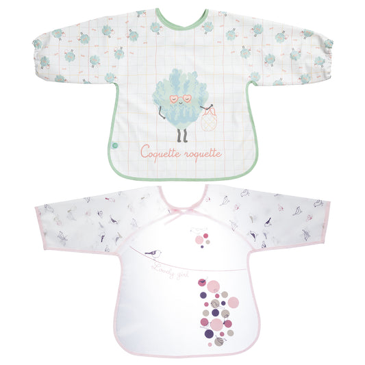 BB Kit repas - Lots de 2 tabliers Birdy, Smoothie - 12 mois