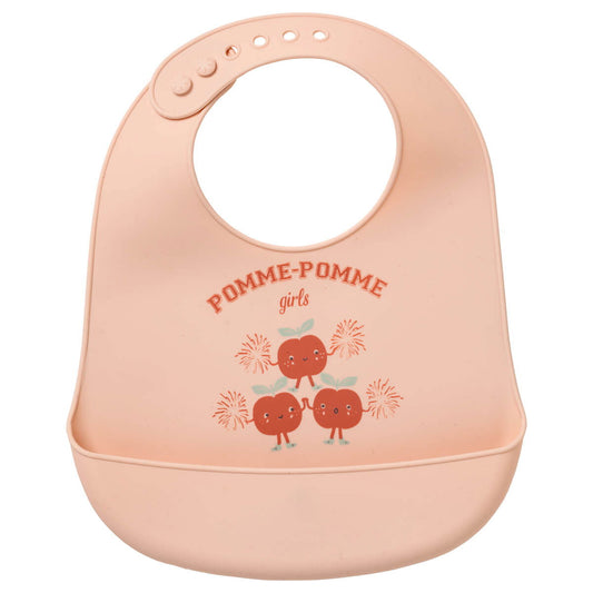 Bavoir à réservoir imperméable 6 mois - Smoothie Pomme - Babycalin