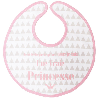 Bavoir aimanté Couronne - naissance - Babycalin