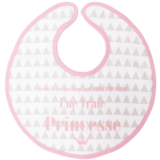 Bavoir aimanté Couronne - naissance - Babycalin
