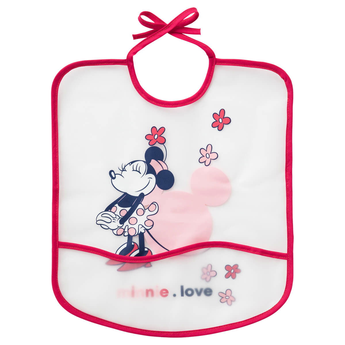 Bavoir imperméable Minnie Confettis - 6 mois - Disney Baby