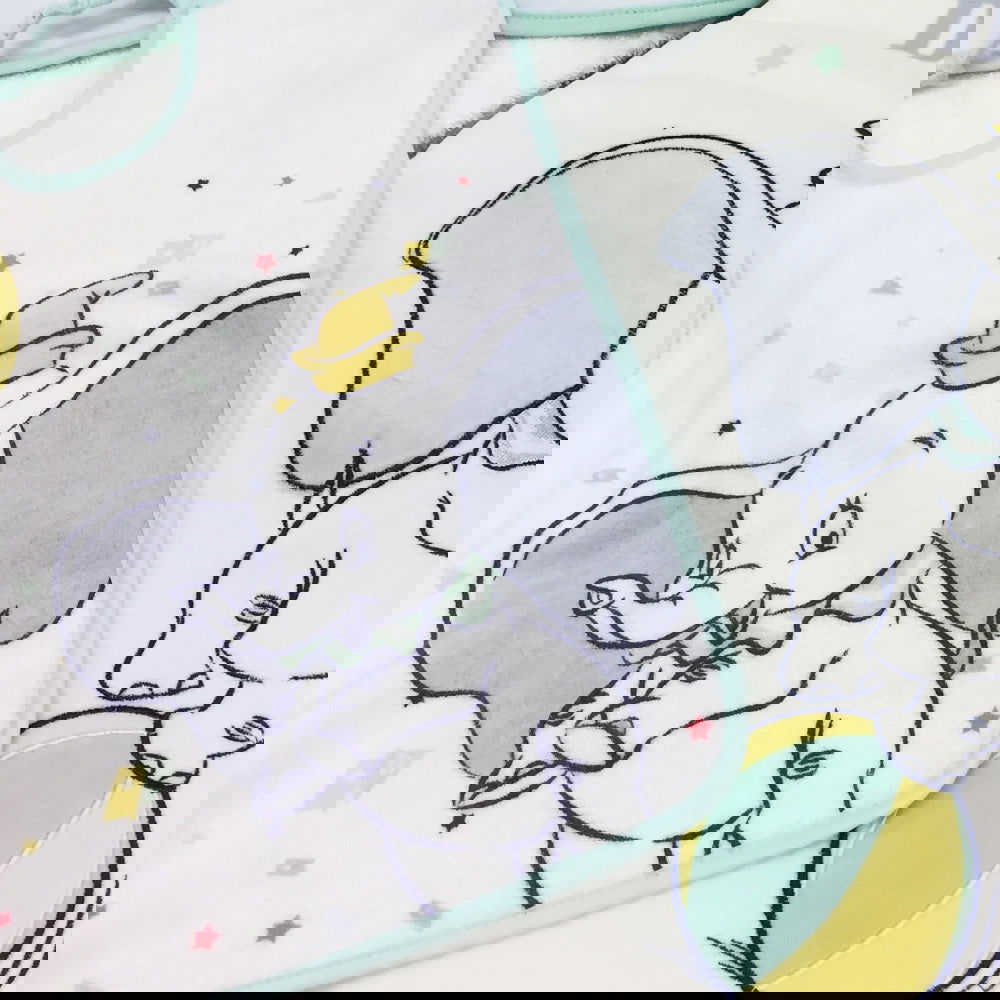 Bavoir maternelle élastiqué prénom Disney Dumbo Classic - 